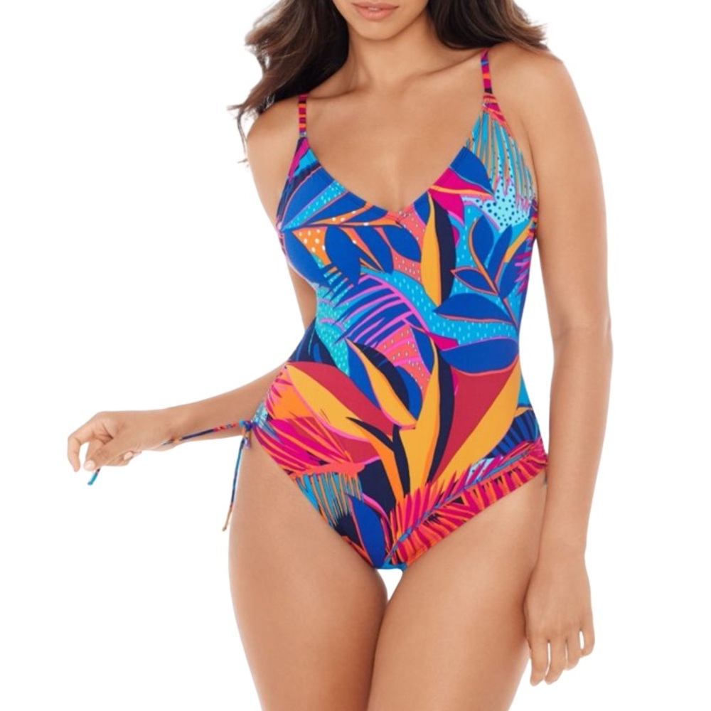 Skinny Dippers Banshee One Piece Tropical Swimsuit